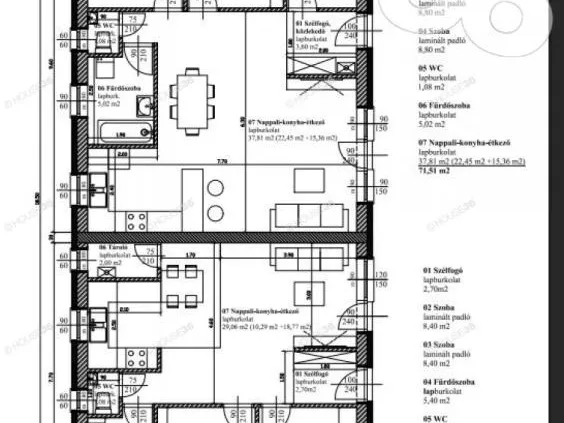 Eladó ház Kecskemét 71 nm