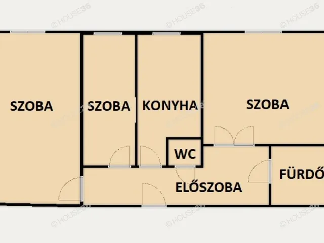 Eladó lakás Szekszárd 57 nm