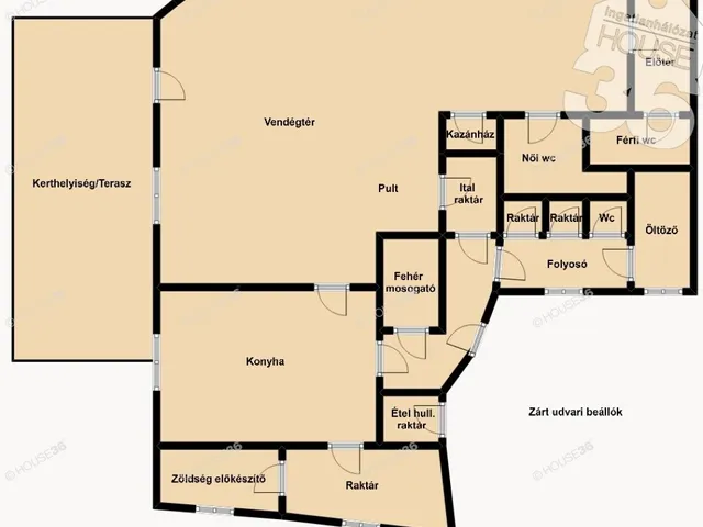 Kiadó kereskedelmi és ipari ingatlan Kecskemét 100 nm