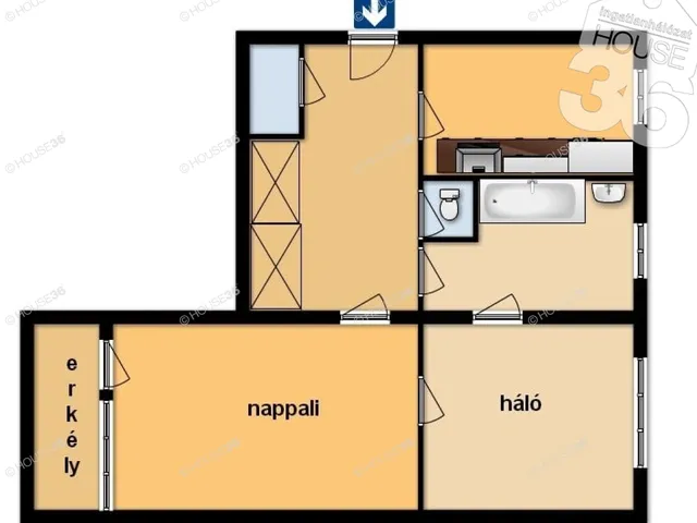 Eladó lakás Kecskemét 54 nm