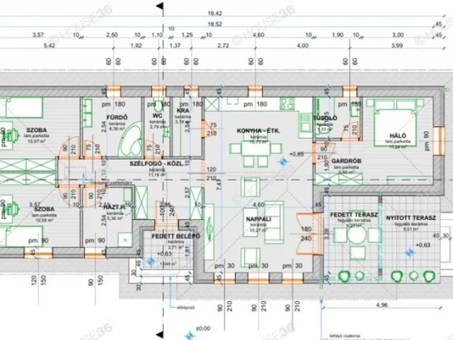 Eladó ház Nyárlőrinc 104 nm