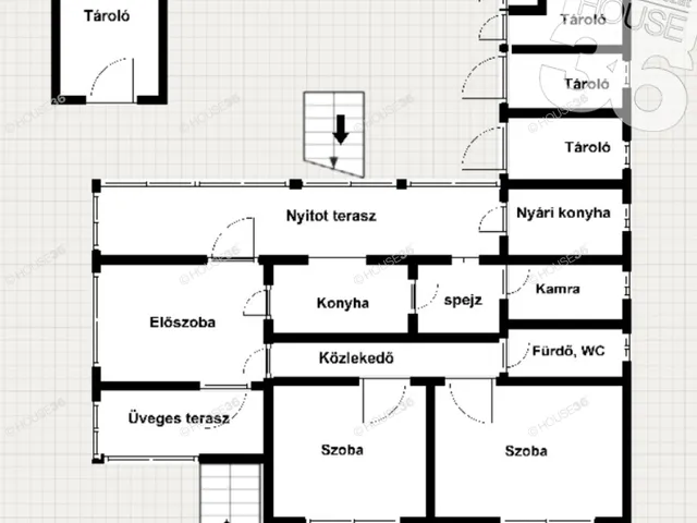Eladó ház Jakabszállás 76 nm