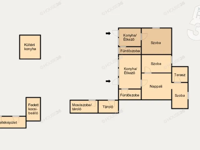 Eladó kereskedelmi és ipari ingatlan Kecskemét, Kósafalu 70 nm