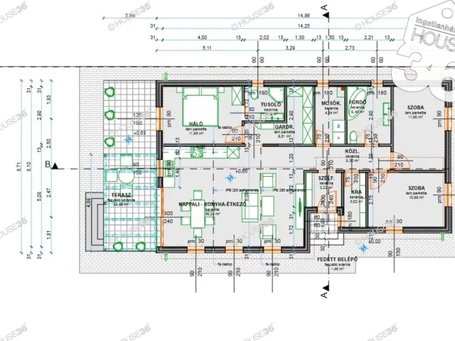 Eladó ház Kecskemét 101 nm