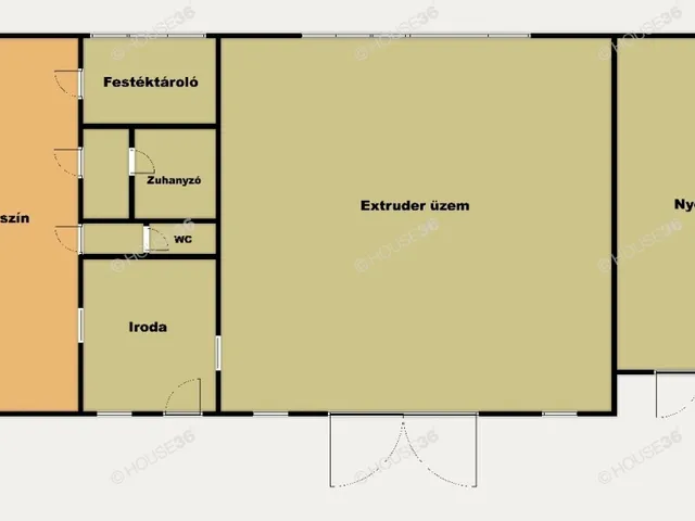 Eladó kereskedelmi és ipari ingatlan Soltvadkert 140 nm