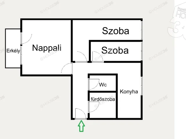 Eladó lakás Kecskemét 62 nm