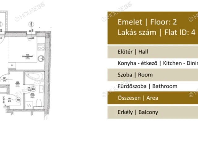 Eladó lakás Budapest VIII. kerület 32 nm