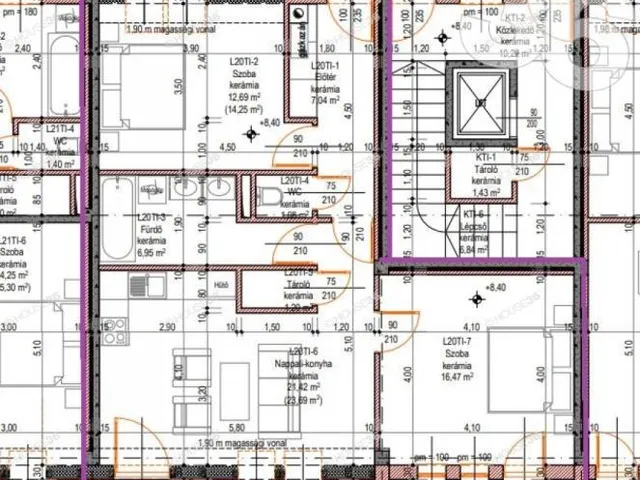 Eladó lakás Kecskemét, Belváros 73 nm