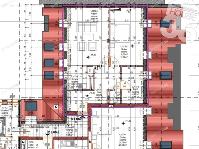 Eladó lakás Kecskemét 63 nm