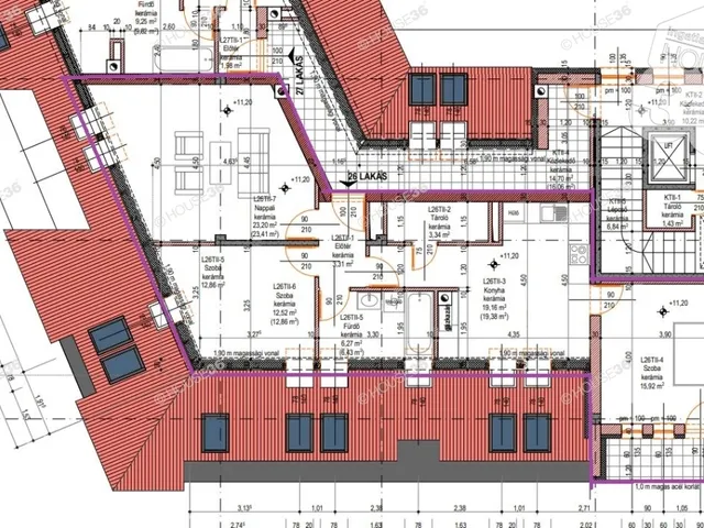 Eladó lakás Kecskemét, Belváros 84 nm