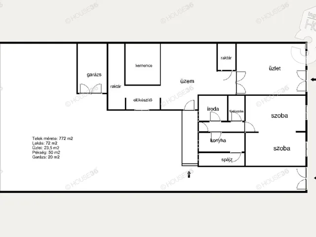 Eladó ház Kiskunfélegyháza, Kossuthváros 72 nm