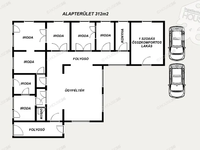 Eladó ház Kecskemét, Belváros 312 nm