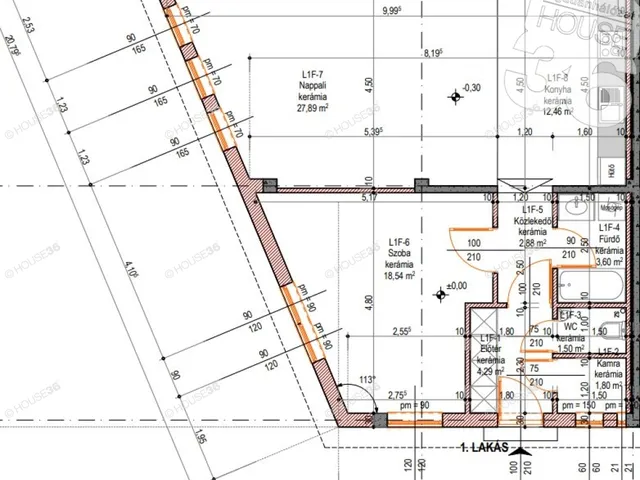 Eladó lakás Kecskemét 72 nm
