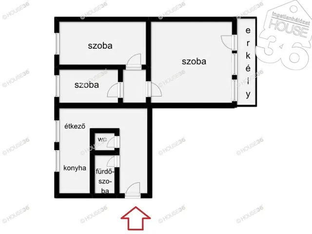 Eladó lakás Kecskemét 58 nm