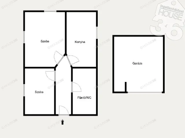 Eladó lakás Kecskemét, Hunyadiváros 46 nm