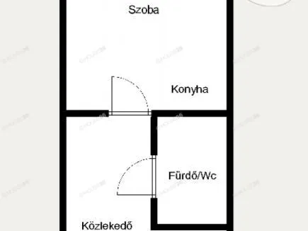 Kiadó lakás Kecskemét, Belváros 18 nm