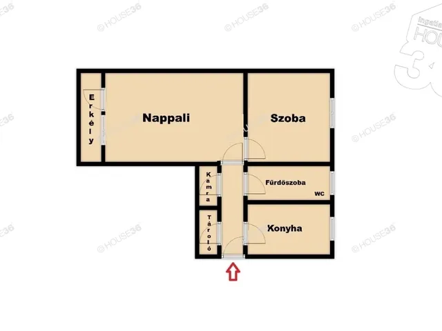 Eladó lakás Kecskemét 54 nm