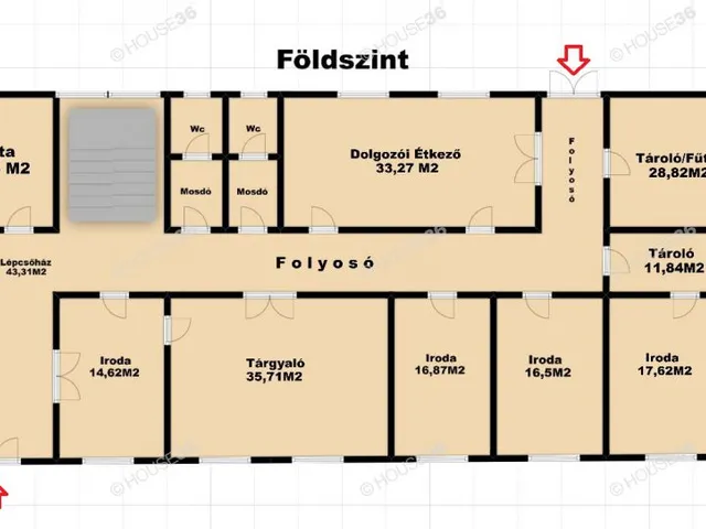 Eladó kereskedelmi és ipari ingatlan Kecskemét, Rendőrfalu 700 nm