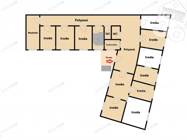 Eladó ház Kecskemét, Belváros 1100 nm