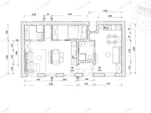 Eladó lakás Budapest VII. kerület 52 nm