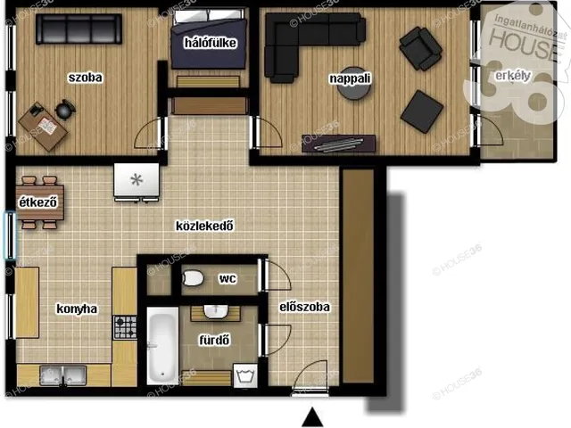 Eladó lakás Kecskemét 62 nm