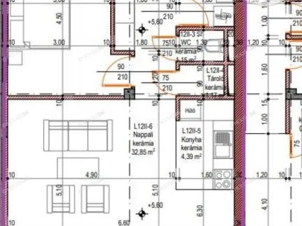 Eladó lakás Kecskemét, Belváros 67 nm