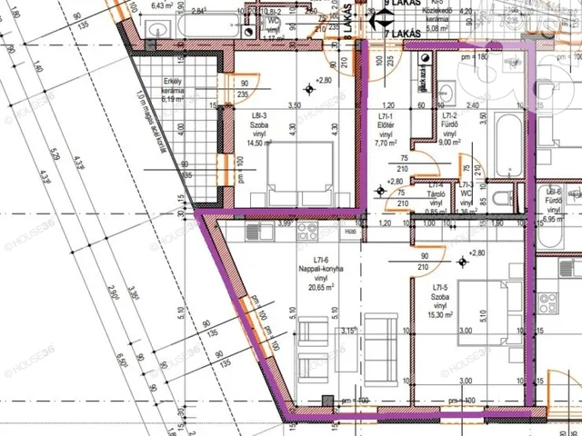 Eladó lakás Kecskemét, Belváros 54 nm