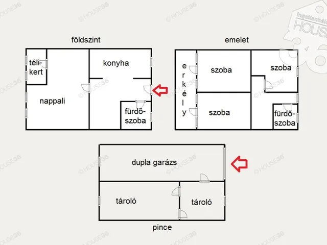 Eladó ház Kecskemét, Petőfiváros 156 nm