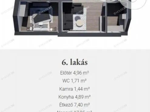 Eladó lakás Kecskemét 61 nm