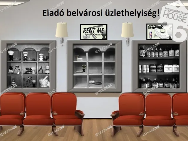 Eladó kereskedelmi és ipari ingatlan Kecskemét, Belváros 117 nm