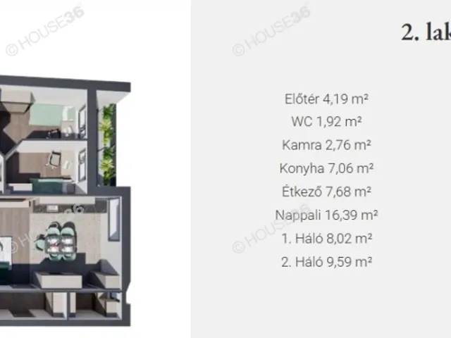 Eladó lakás Kecskemét 97 nm