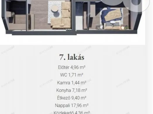 Eladó lakás Kecskemét 73 nm