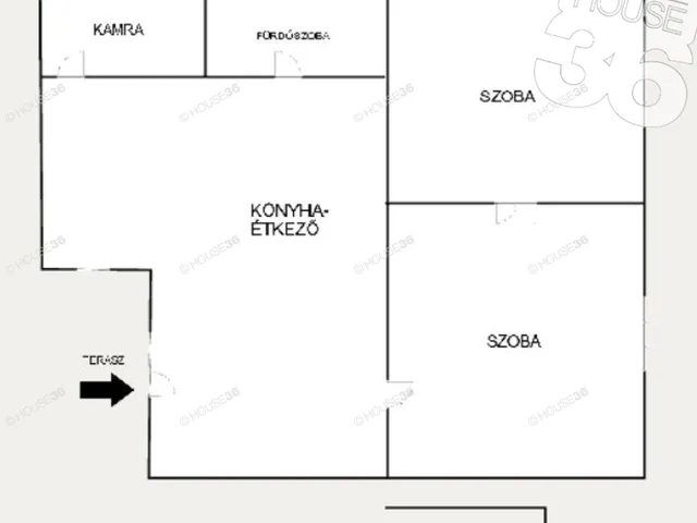 Eladó ház Kecskemét 70 nm