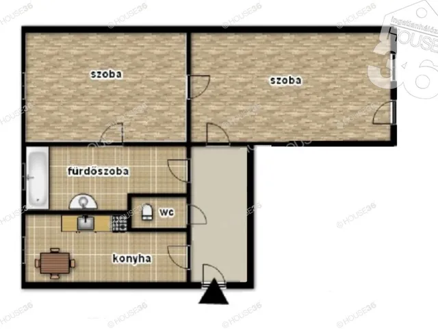 Eladó lakás Kecskemét 57 nm