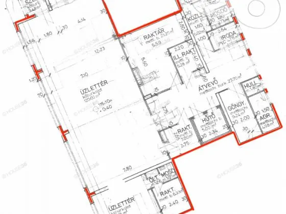 Eladó kereskedelmi és ipari ingatlan Kecskemét, Belváros 277 nm