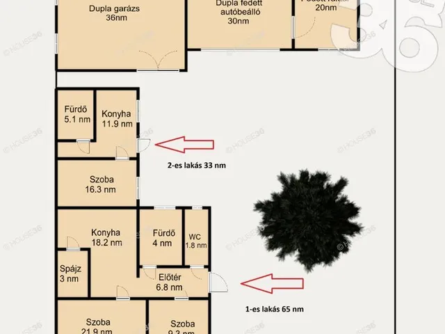 Eladó ház Kecskemét, Belváros 100 nm