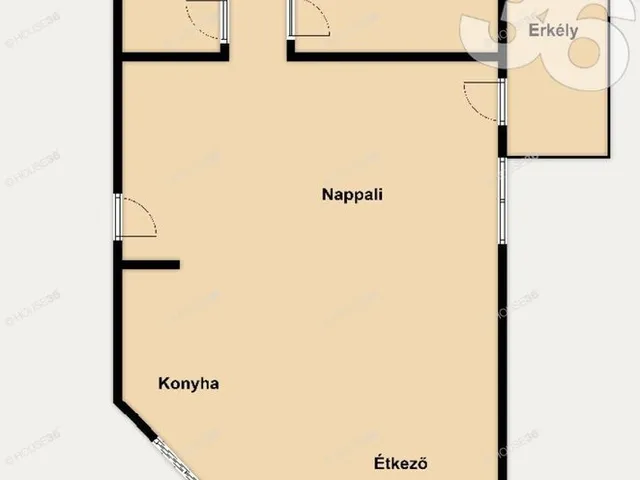 Eladó kereskedelmi és ipari ingatlan Kecskemét 56 nm