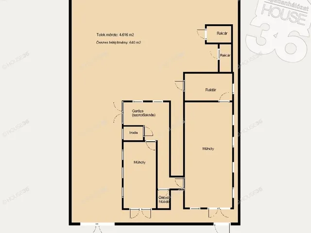 Eladó kereskedelmi és ipari ingatlan Kecskemét, Kisfái 640 nm