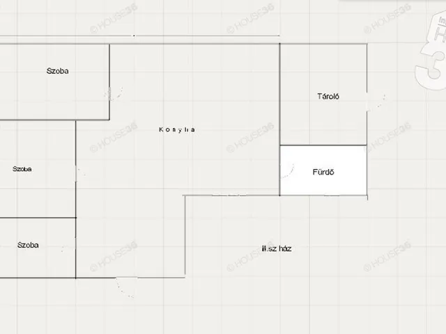 Eladó ház Tiszasas 60 nm