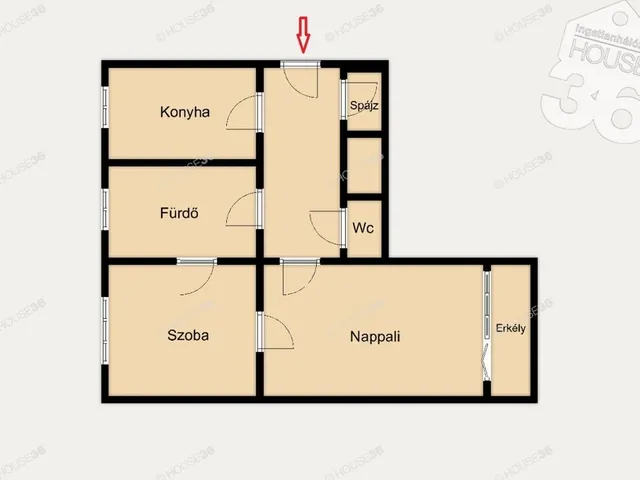 Eladó lakás Kecskemét 53 nm