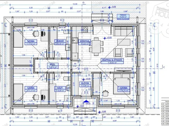Eladó ház Kecskemét, Kadafalva 81 nm