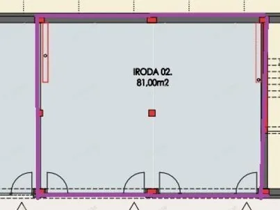 Eladó kereskedelmi és ipari ingatlan Kecskemét, Belváros 81 nm