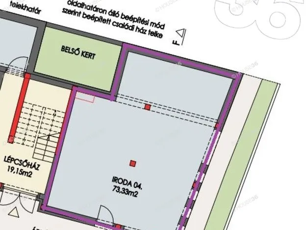 Eladó kereskedelmi és ipari ingatlan Kecskemét, Belváros 73 nm