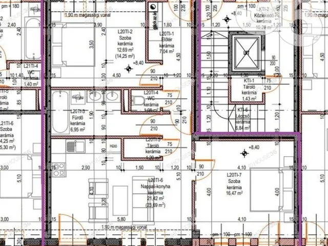 Eladó lakás Kecskemét, Belváros 73 nm