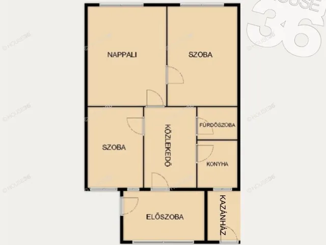 Eladó ház Fadd 77 nm