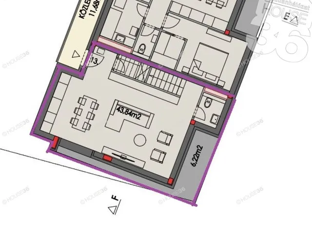 Eladó lakás Kecskemét, Belváros 103 nm