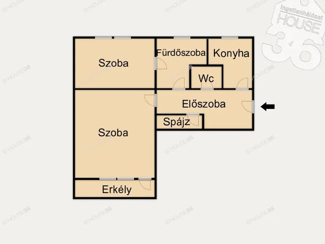 Eladó lakás Kecskemét 55 nm