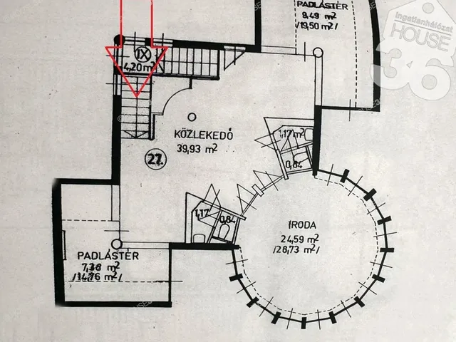 Eladó kereskedelmi és ipari ingatlan Kecskemét, Belváros 105 nm