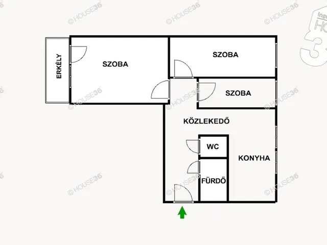 Kiadó lakás Kecskemét 63 nm