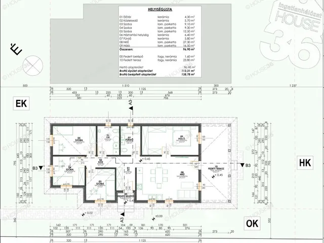 Eladó ház Kecskemét 96 nm